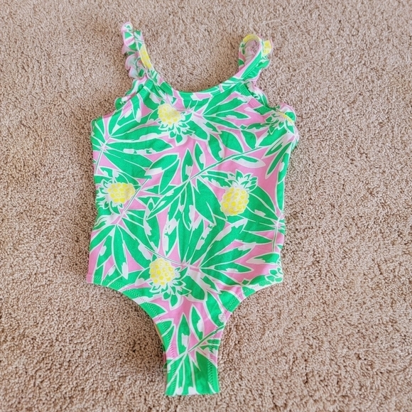 Crewcuts Ruffle-strap One-piece Swimsuit 4-5 - Picture 2 of 5